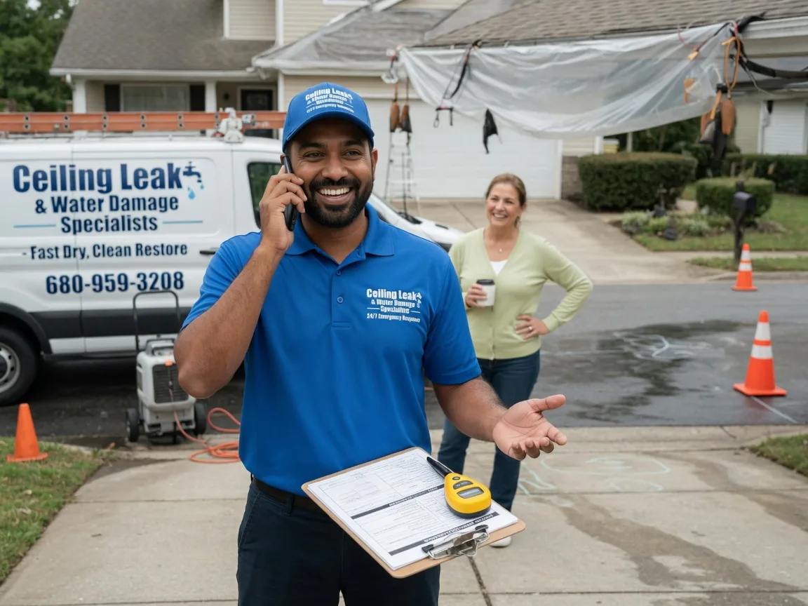 Ceiling Leak Cleanup Alton, IA FAQs